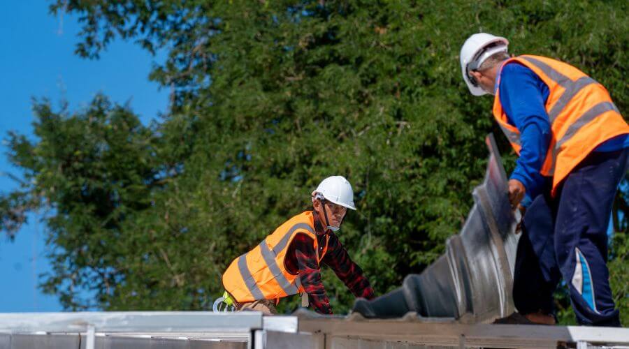 Roof repair in Wall, TX